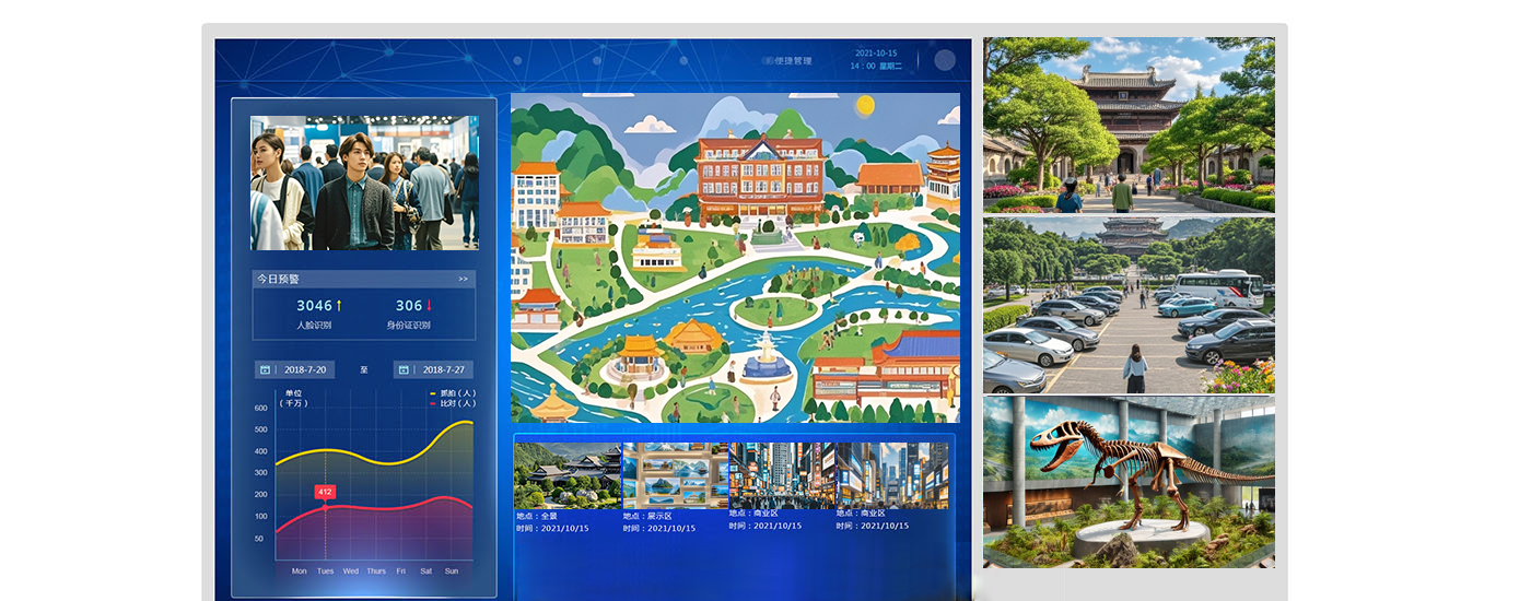 智慧文旅-超宽带技术uwb博物馆定位展会uwb高精度定位系统助力文化和旅游智慧生长景区/展会/博物馆/游乐场